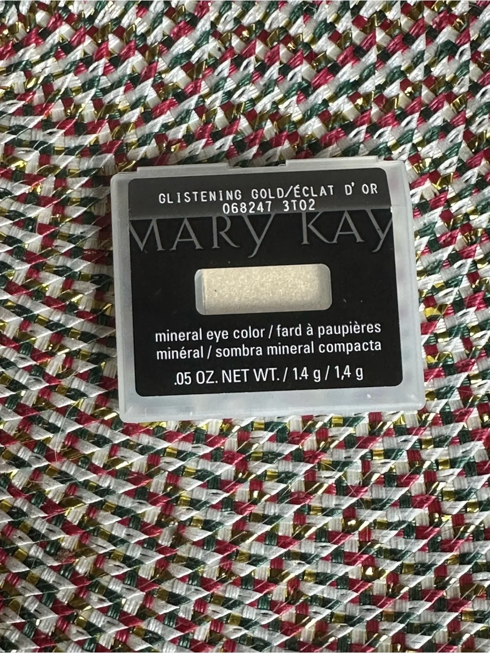 Mary Kay Mineral Eye Color — Glistening Gold Shimmer Sparkle Shine,